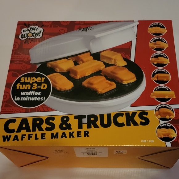 waffle wow cars and trucks waffle maker